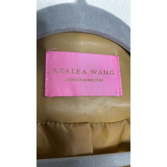 AZALEA WANG STACKED VEGAN JACKET SIZE L - Picture 7 of 7
